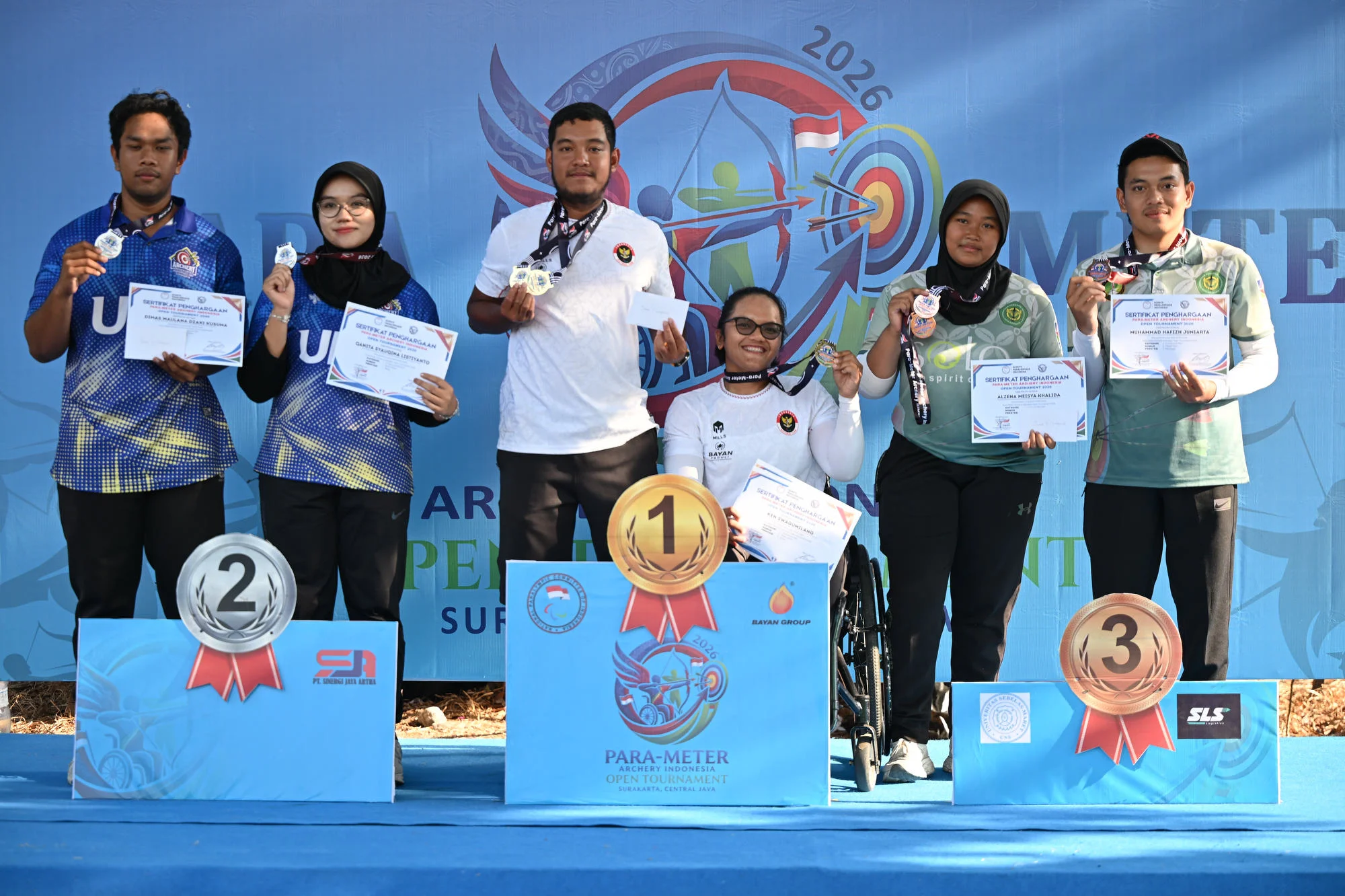 Ken Swagumilang Borong Dua Medali Emas di Para-meter Archery Indonesia Open 2026