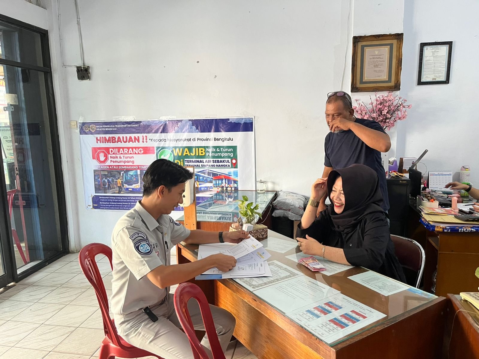 Jasa Raharja Bengkulu Laksanakan Penagihan Iuran Wajib PO untuk Tingkatkan Kepatuhan Pemilik Angkutan