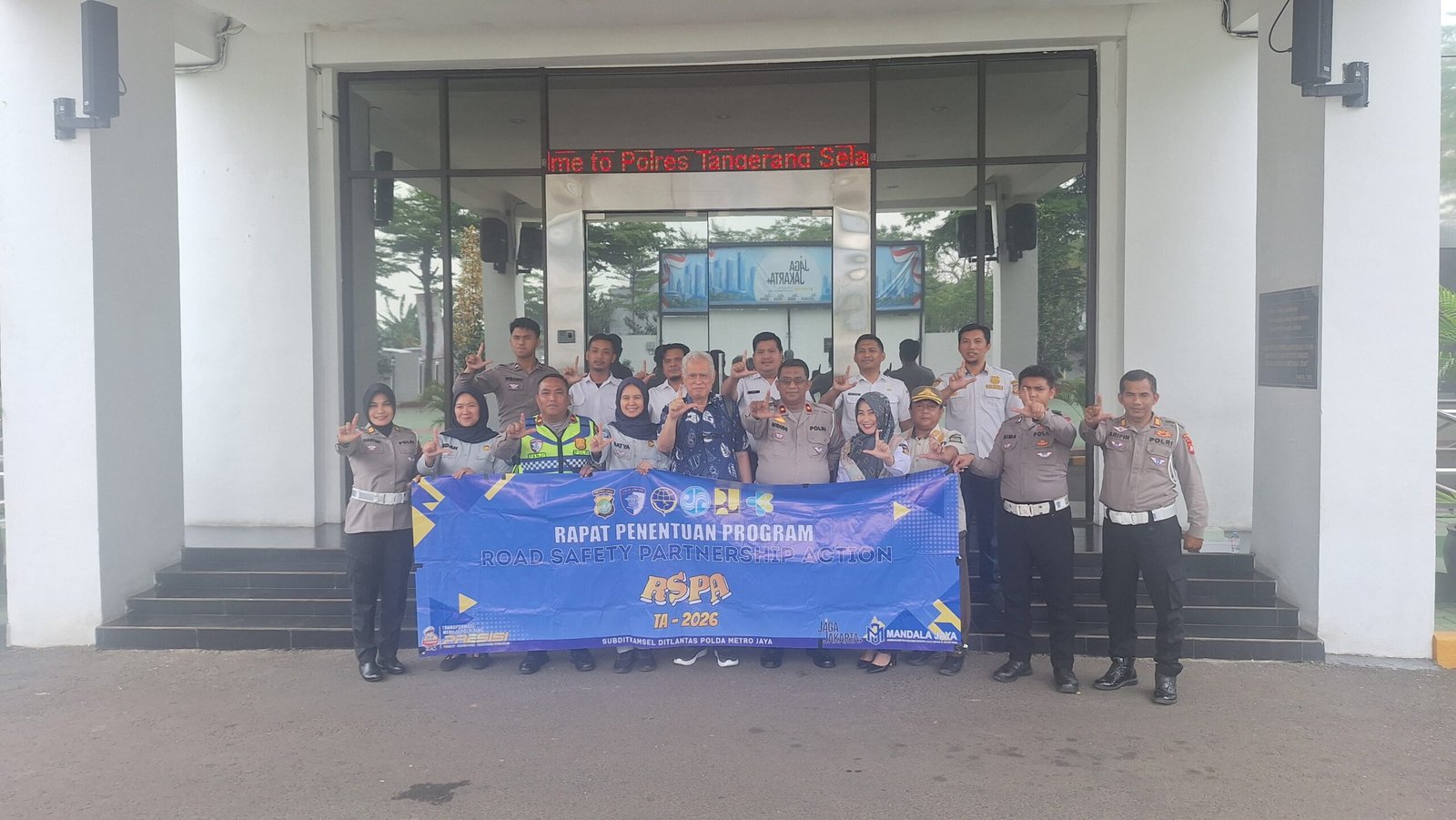 Sinergi Tekan Angka Laka, Jasa Raharja Tangerang dan Polres Tangsel Tentukan Program RSPA 2026