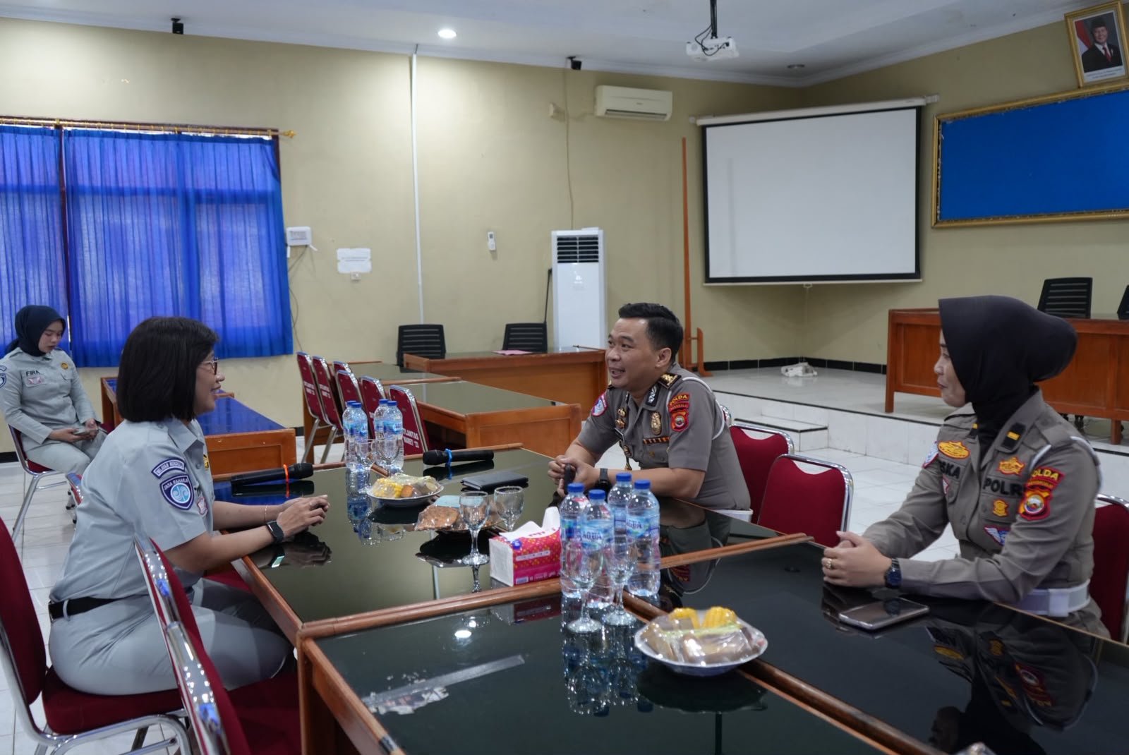 PT Jasa Raharja (Persero) Kanwil Bengkulu Kunjungi Ditlantas Polda Bengkulu, Bahas Pelayanan dan Keselamatan Lalu Lintas