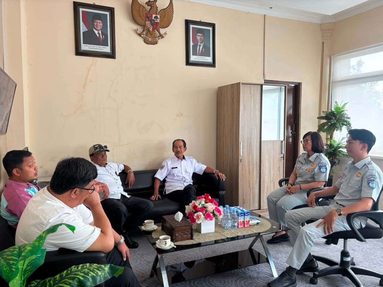 Organda Bengkulu Silaturahmi ke Jasa Raharja, Bahas Penguatan Komunikasi dan Keselamatan Angkutan Umum