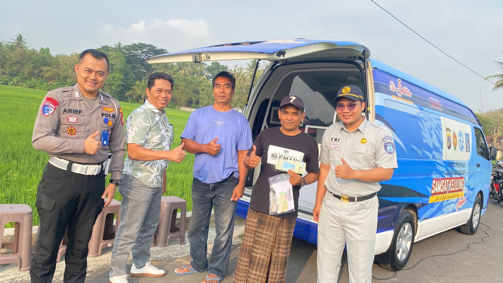 Dari Layanan Pajak hingga Informasi Bebas Denda, Jasa Raharja Hadir Menyapa Masyarakat di Sunmor Bulak Ngijon