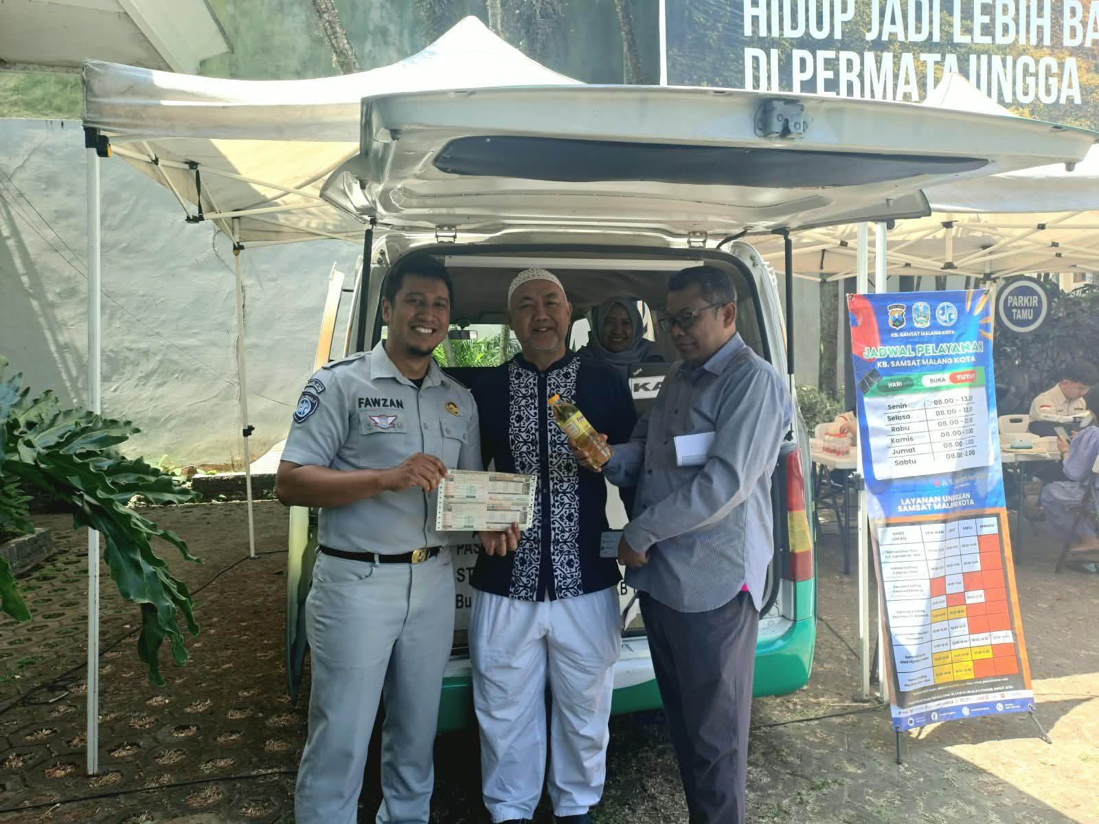 Samsat Keris Layani Wajib Pajak di Perum Permata Jingga untuk Mudahkan Administrasi Kendaraan