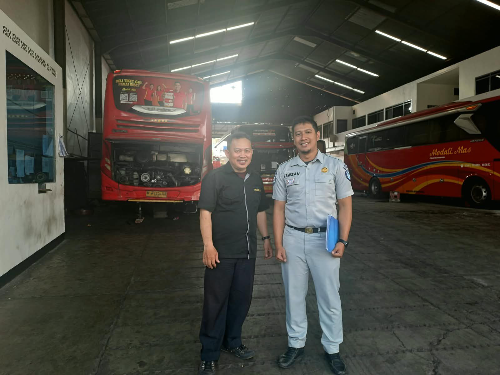Jasa Raharja Perkuat Hubungan dengan PO Medali Mas melalui Kegiatan CRM