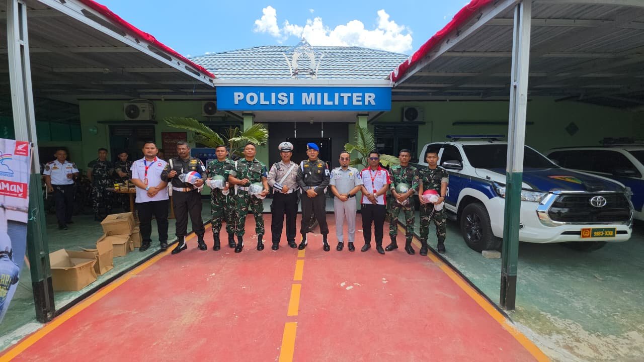 Jasa Raharja Kalsel Perkuat Budaya Keselamatan Berkendara bagi Prajurit dan ASN TNI AD di Batulicin