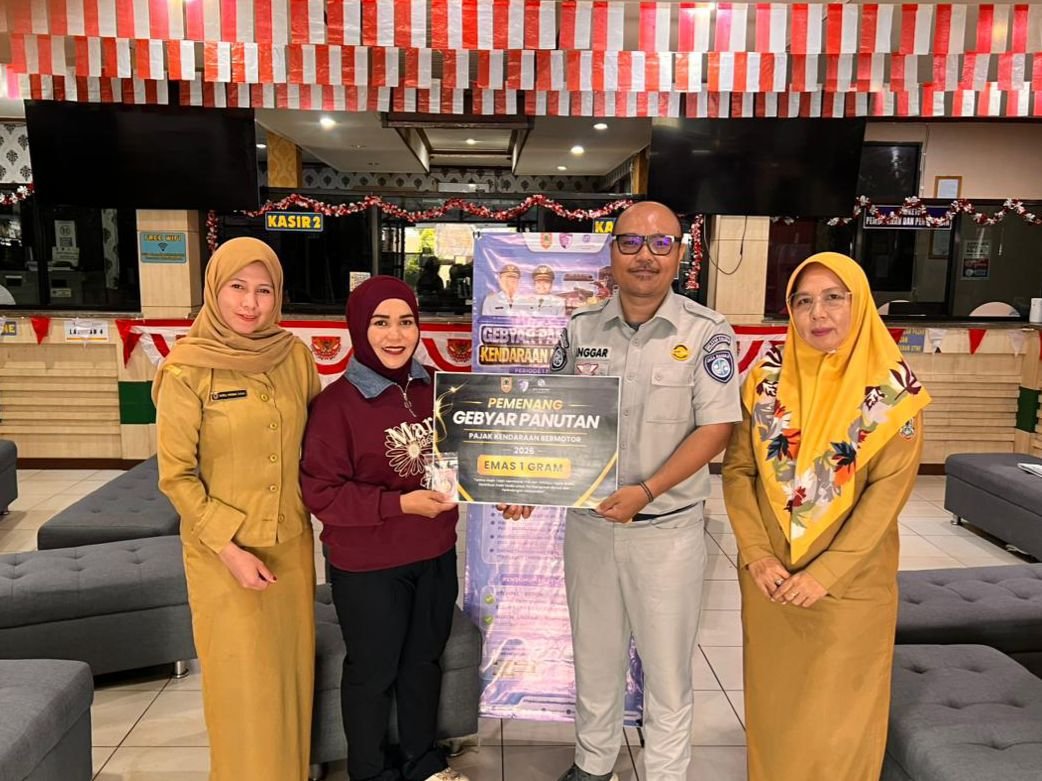Jasa Raharja Kalsel Serahkan Hadiah Emas Gebyar Panutan PKB 2026 di Batulicin