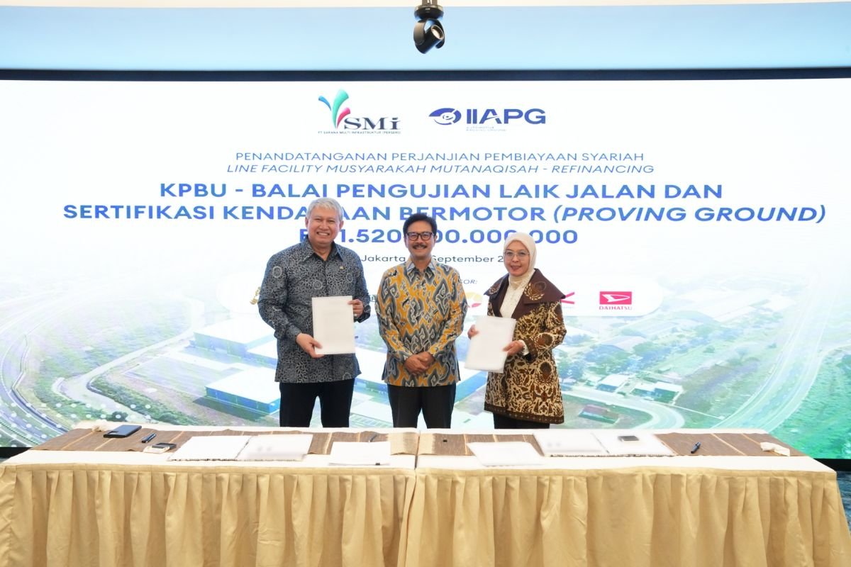 Fasilitas Pengujian Kendaraan di Bekasi Dapat Pembiayaan Rp1,52 Triliun