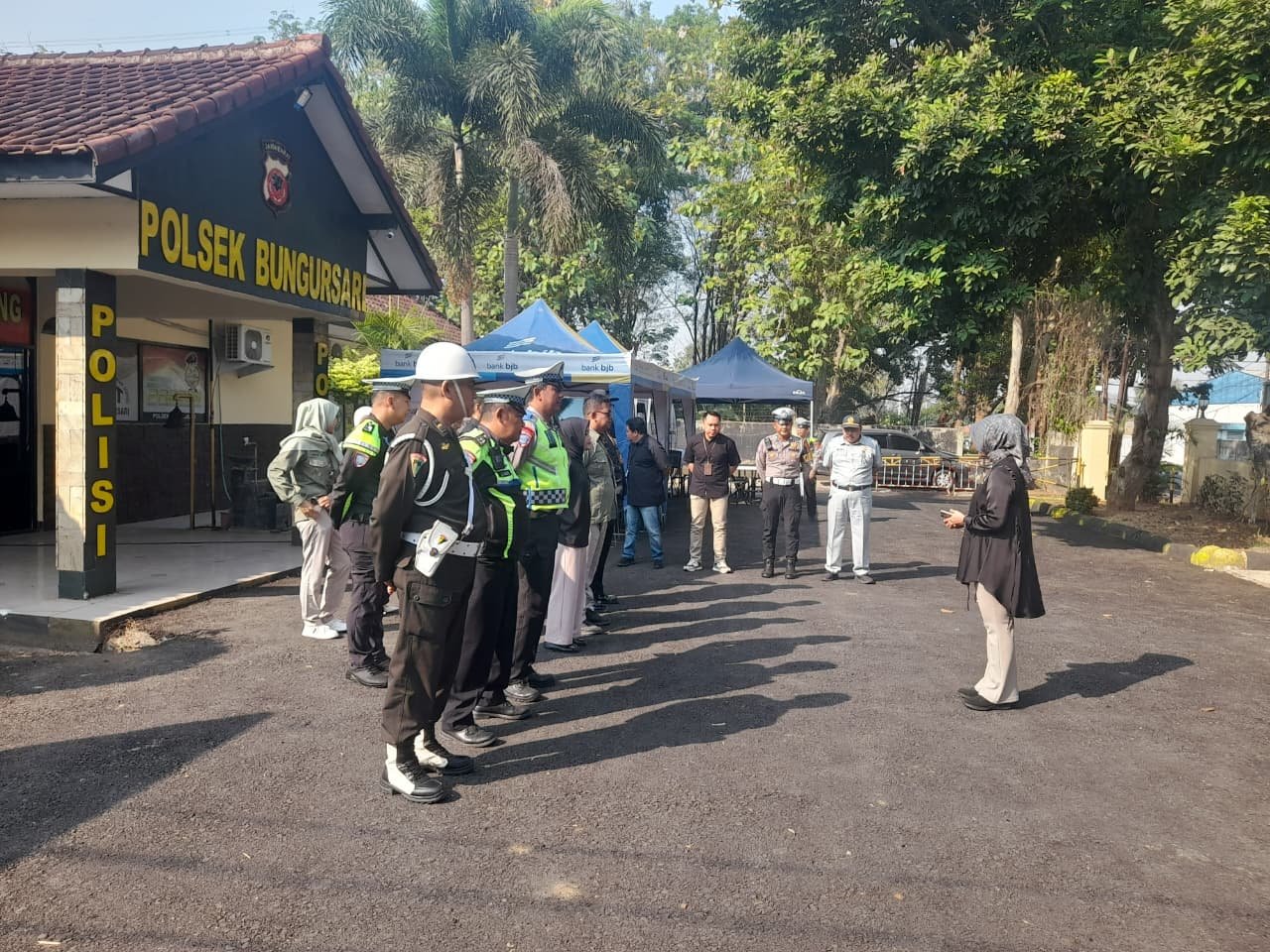 Jasa Raharja Dukung Operasi Gabungan Samsat Purwakarta di Wilayah Bungursari