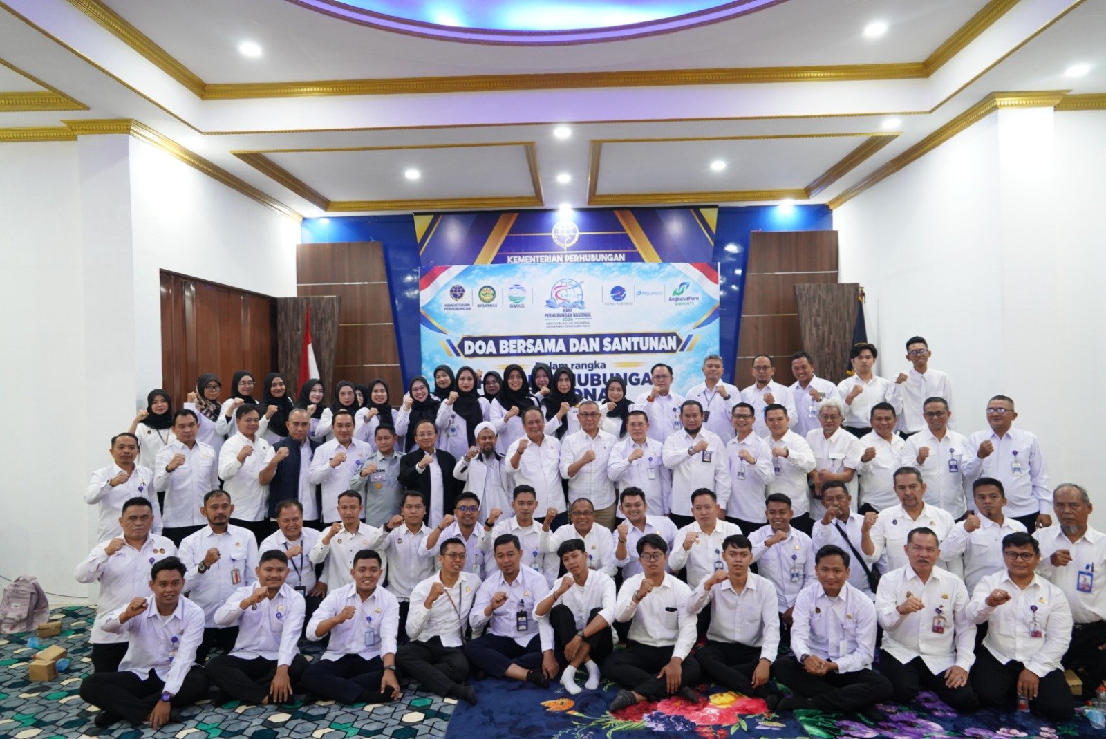 Jasa Raharja Kalsel Bersama Insan Perhubungan Panjatkan Doa untuk Korban KM Virgo Transport 8