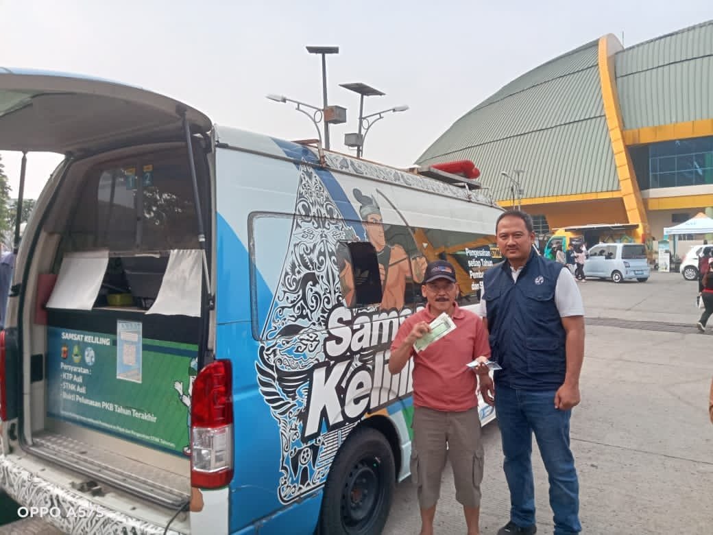 Melayani Sepenuh Hati, Hari Minggu Samsat Soekarno Hatta Hadir Lebih Dekat