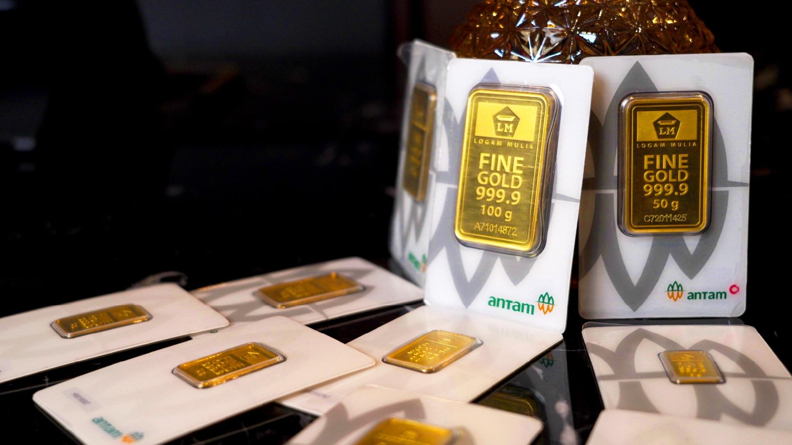 Harga Emas Antam Hari Ini Naik Rp3.000 Jadi Rp2,63 Juta per Gram