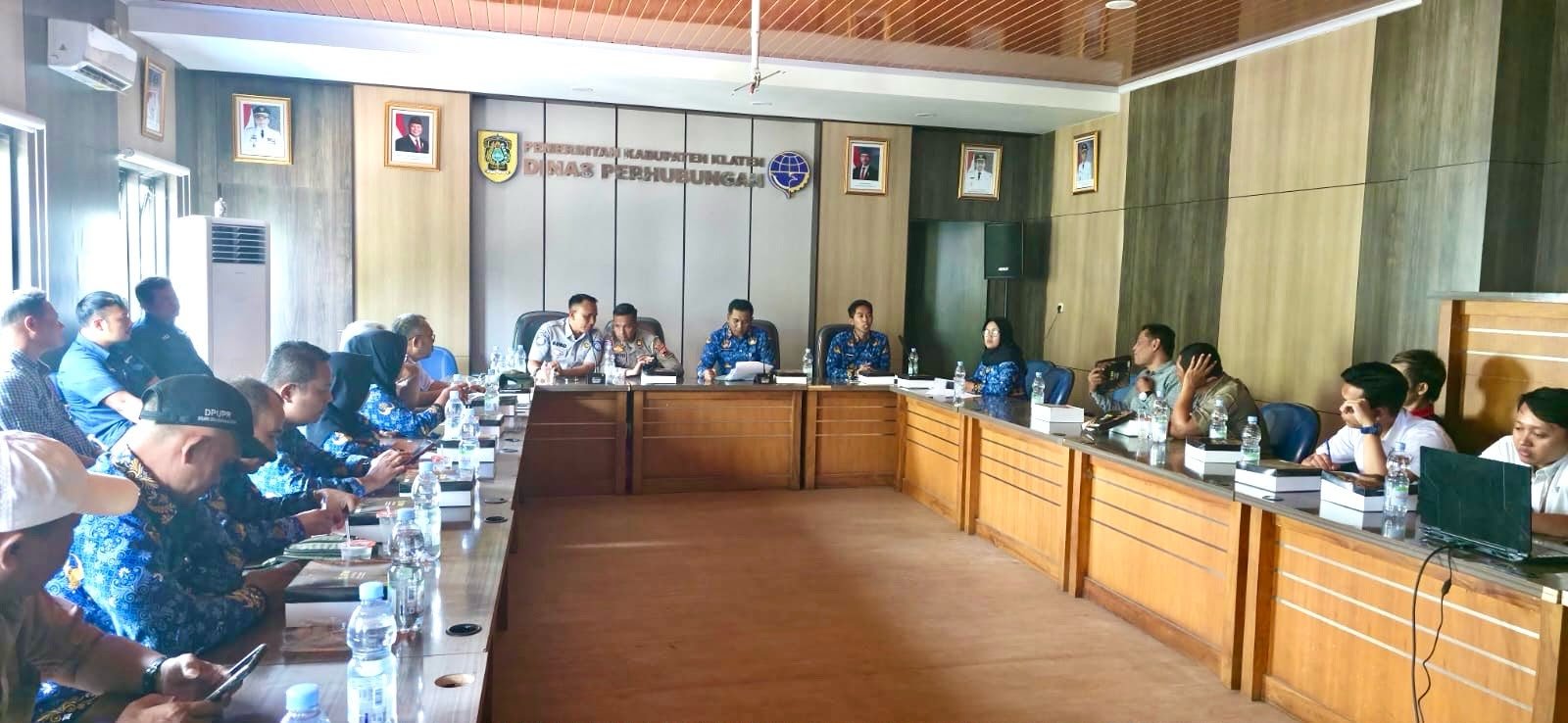 Jasa Raharja Klaten dan Stakeholder lakukan Evaluasi Keselamatan Lalu Lintas melalui FKLL