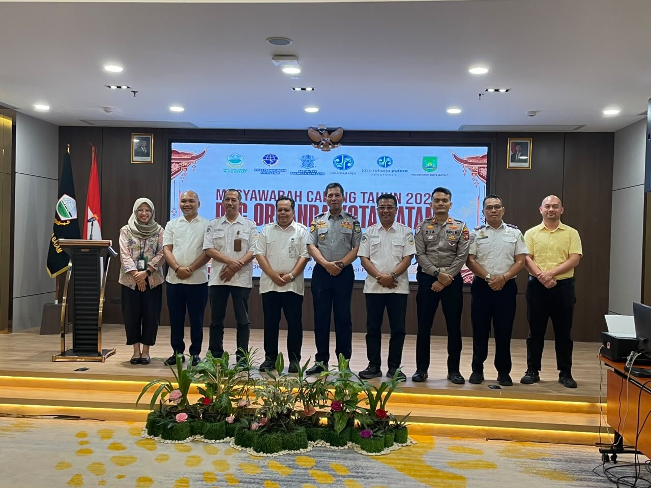 Jasa Raharja Kanwil Kepri Hadiri Pembukaan Musyawarah Cabang Organda Kota Batam Tahun 2026