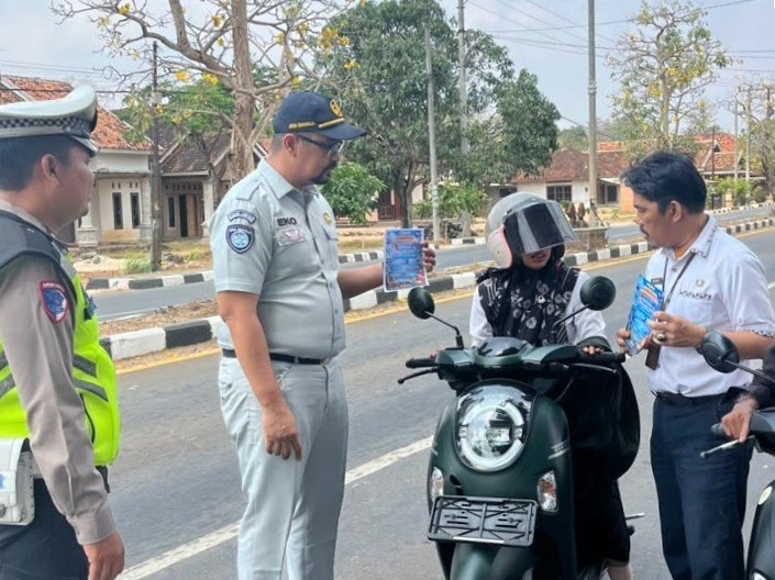 Jasa Raharja Sukadana Bersama Mitra Sosialisasikan Program Keringanan Pajak Kendaraan