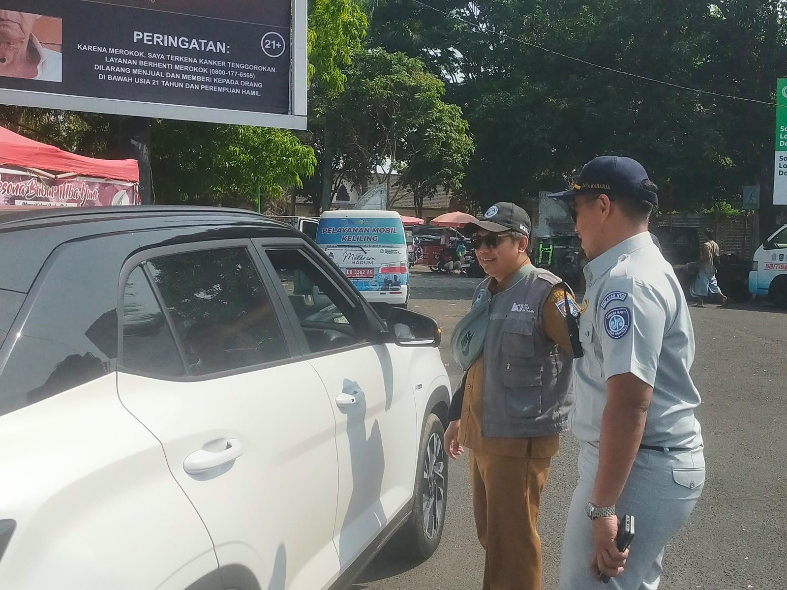 Jasa Raharja Kanwil NTB Dukung Penertiban Administrasi Kendaraan melalui Operasi Gabungan