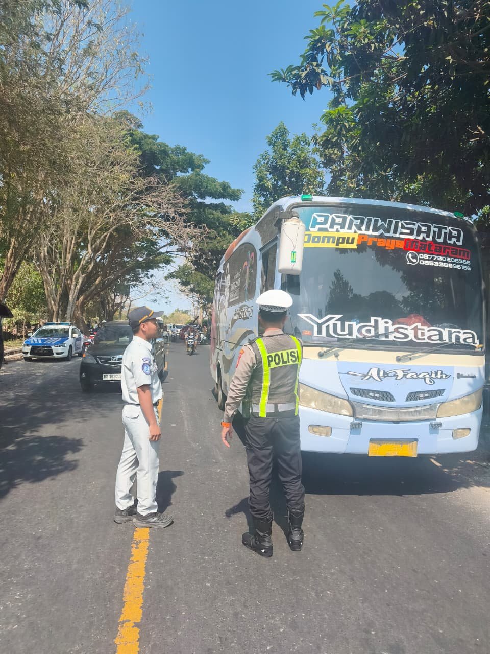 Jasa Raharja NTB Berpartisipasi Pada Operasi Gabungan di Lombok Tengah, Tingkatkan Kepatuhan Pajak dan Keselamatan Berkendara