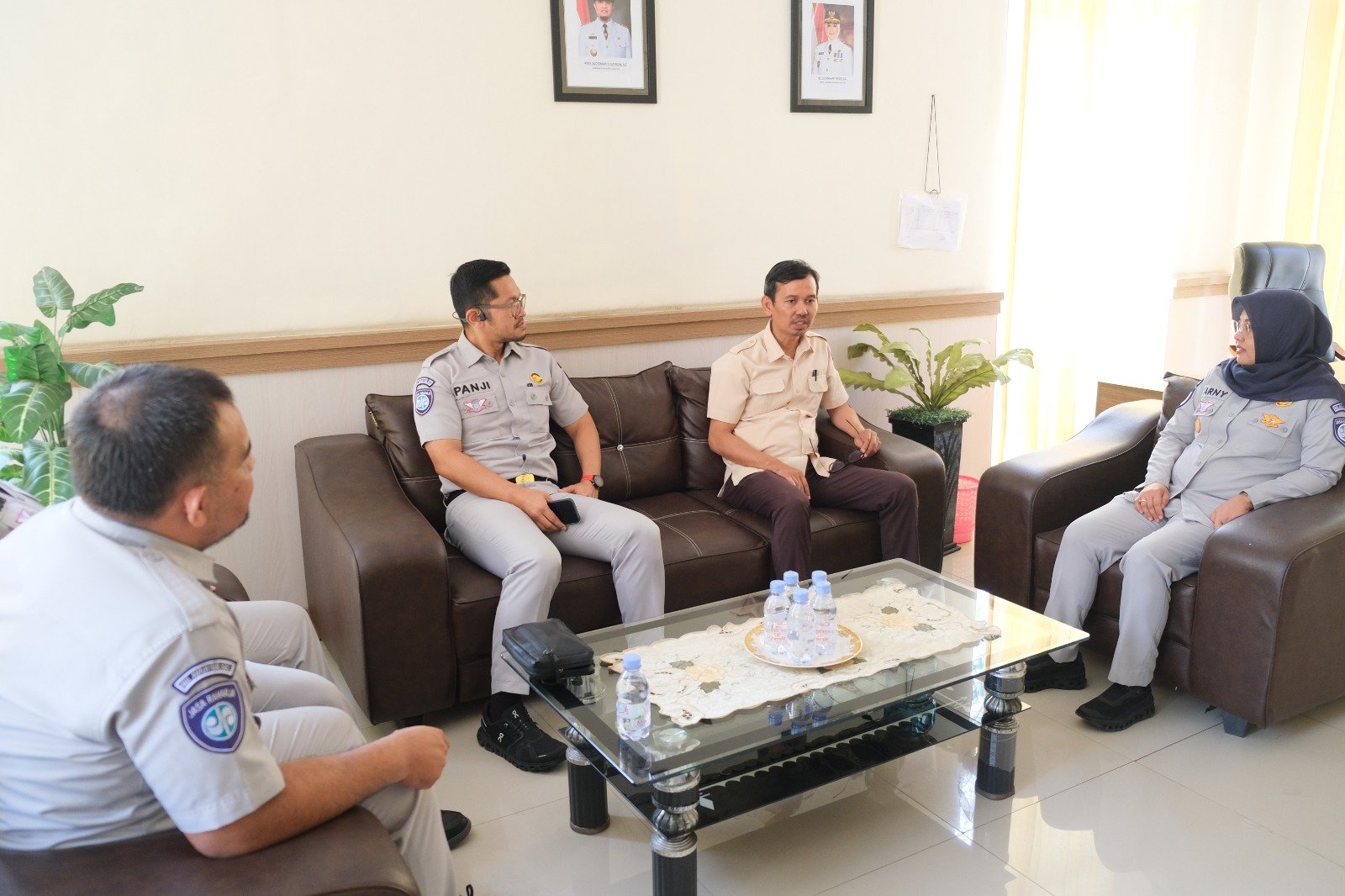 Kakanwil Jasa Raharja Sulsel Kunjungi Samsat Maros, Bahas Optimalisasi PKB dan SWDKLLJ