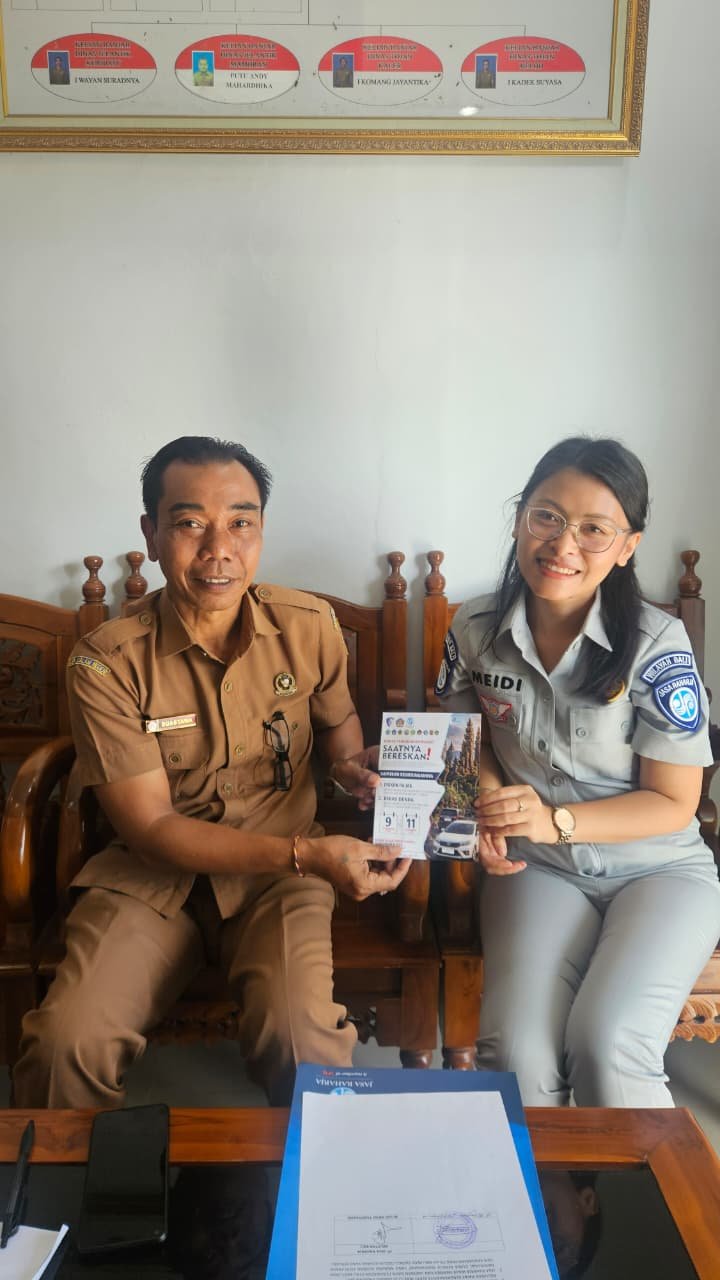 Jasa Raharja Bawa Informasi Pemutihan Lebih Dekat ke Masyarakat di Klungkung