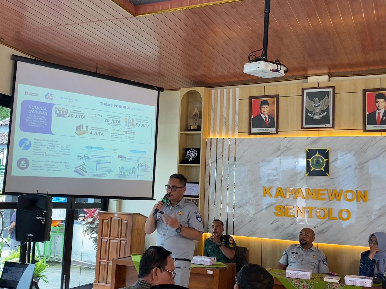 Jasa Raharja Laksanakan Sosialisasi Keselamatan Transportasi Berbasis Domisili di Kapanewon Sentolo