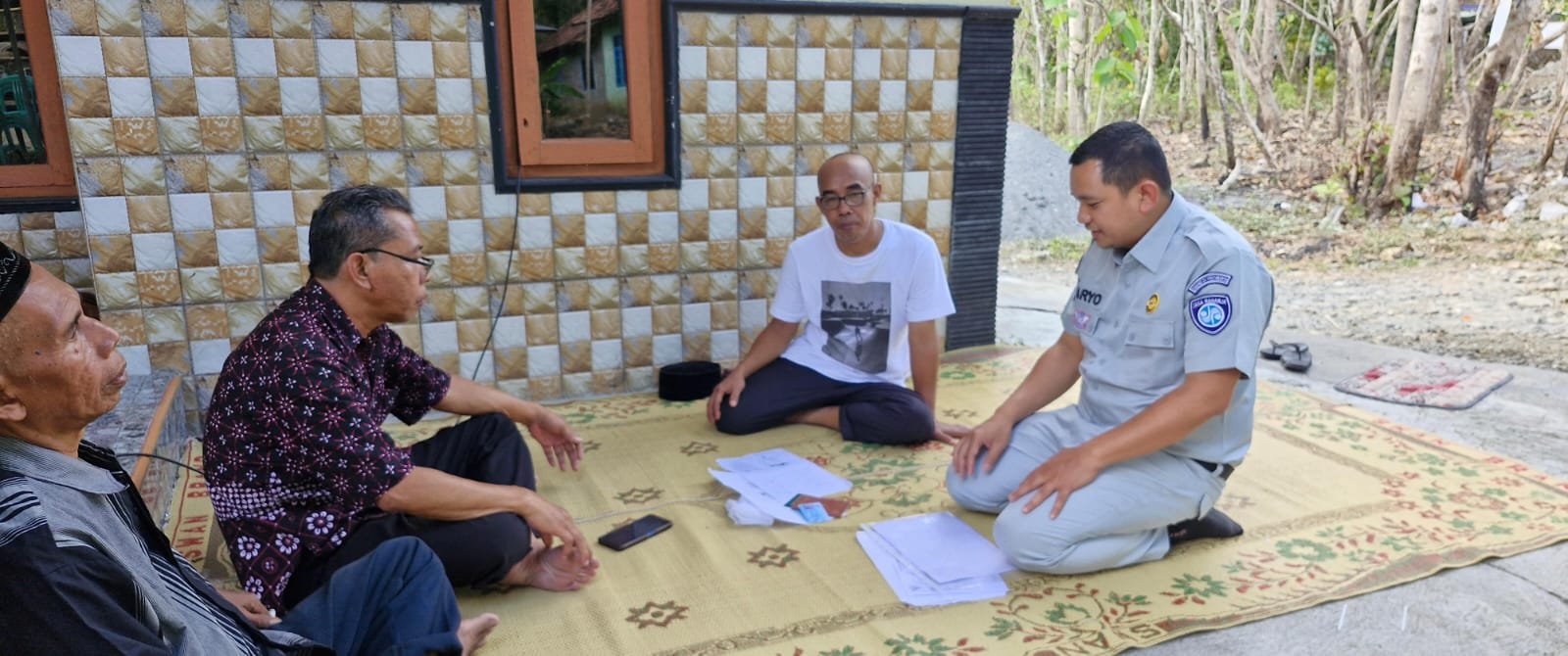 Jasa Raharja Hadir Dampingi Keluarga Korban Kecelakaan melalui Survei Ahli Waris di Kulon Progo