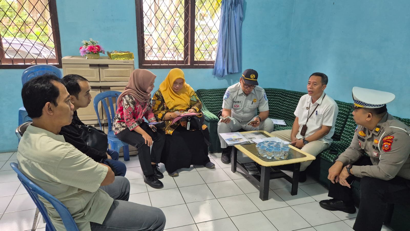 PT Jasa Raharja Cabang Tasikmalaya Bersama Tim Pembina Samsat Laksanakan Operasi Khusus ke Kopja Sonya Wahana Cakti Kabupaten Ciamis