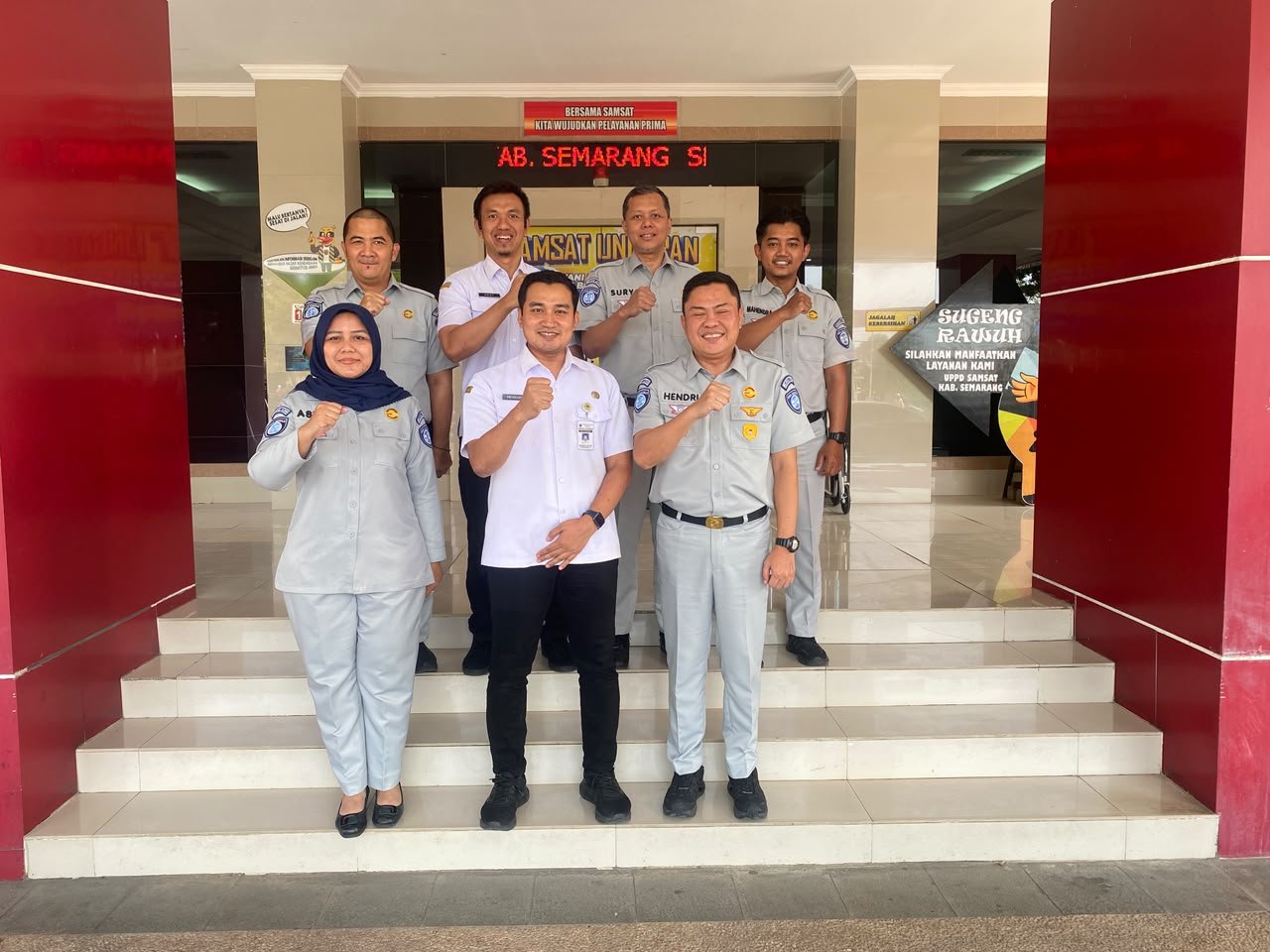 Pererat Silaturahmi, Jasa Raharja Jawa Tengah Jalin Koordinasi dengan UPPD Samsat Ungaran