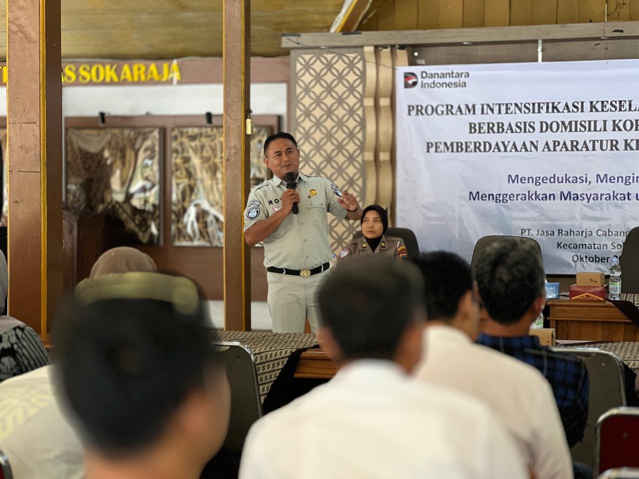 Tekan Risiko Kecelakaan dari Tingkat Desa, Jasa Raharja dan Stakeholder Perkuat Program Intensifikasi Keselamatan Transportasi di Kecamatan Sokaraja