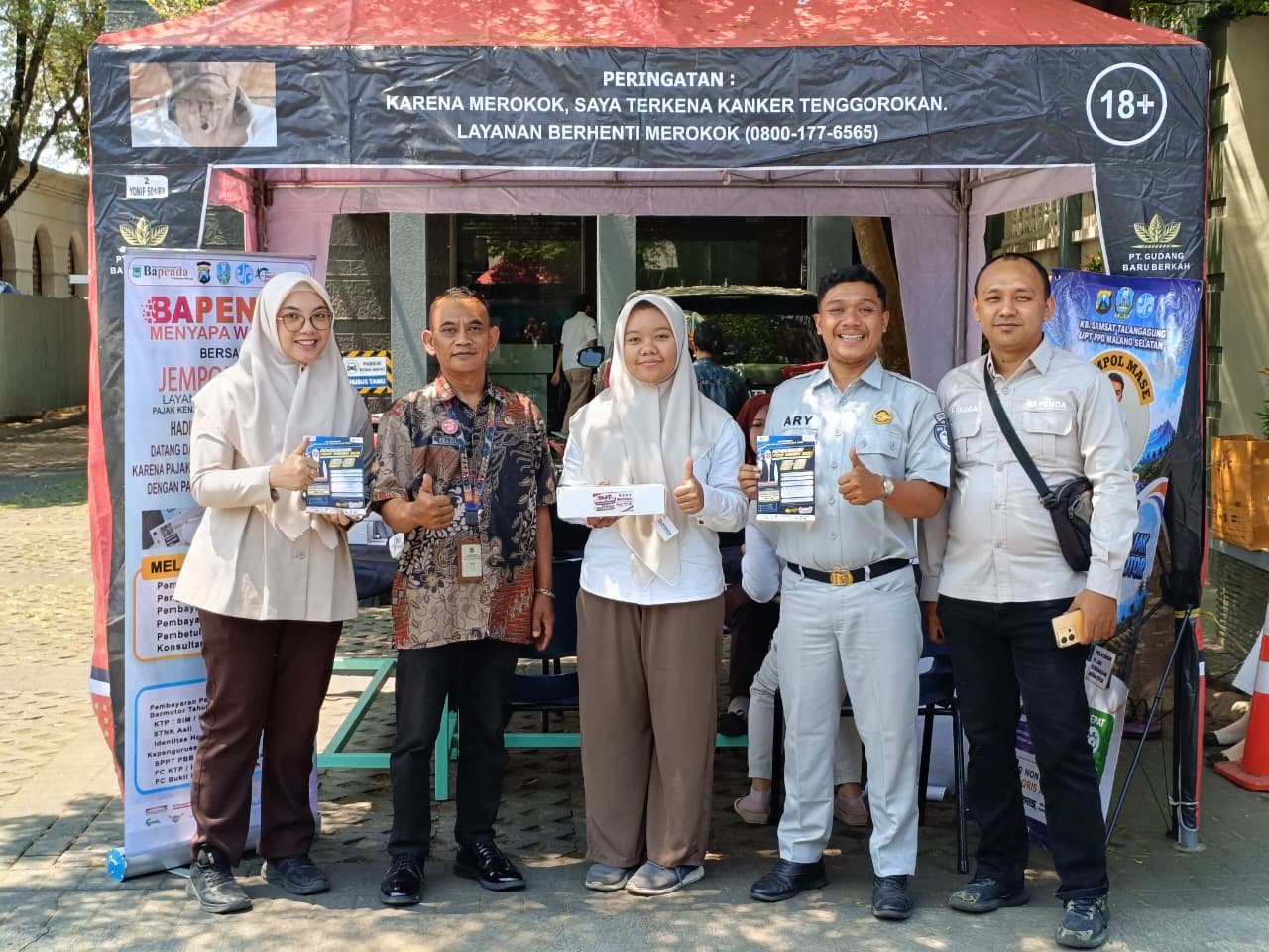 JEMPOL MASE Hadir di PT Gudang Baru Berkah Disertai Sosialisasi Pemutihan Pajak Daerah