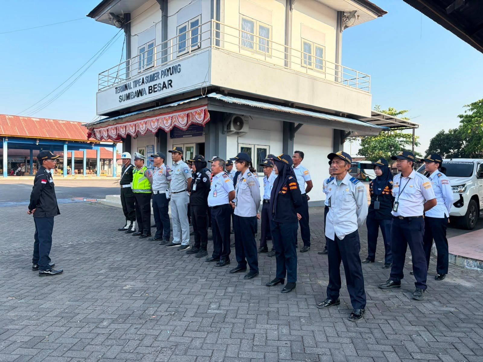 Dukung Transportasi Berkeselamatan, Jasa Raharja Sumbawa Laksanakan Rampcheck