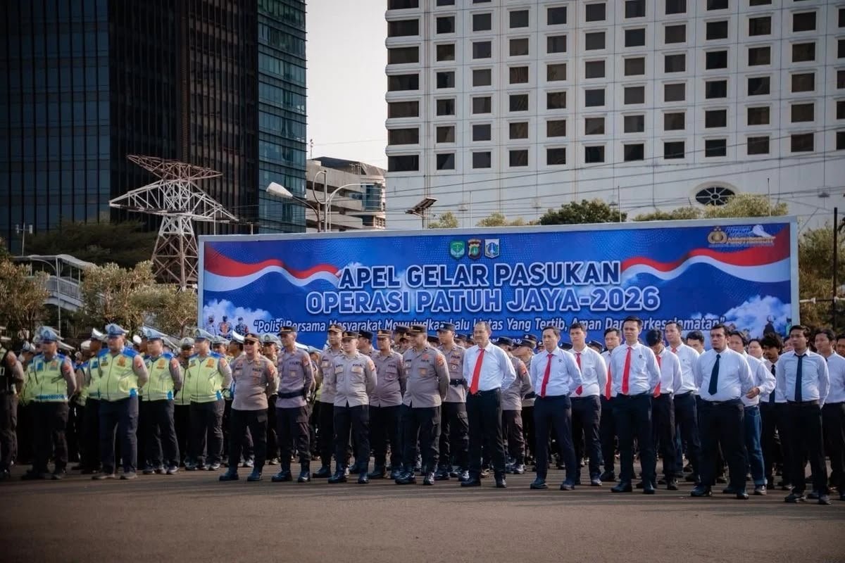 Polda Metro Siapkan 2.938 Personel Gabungan dalam Operasi Patuh Jaya 2026