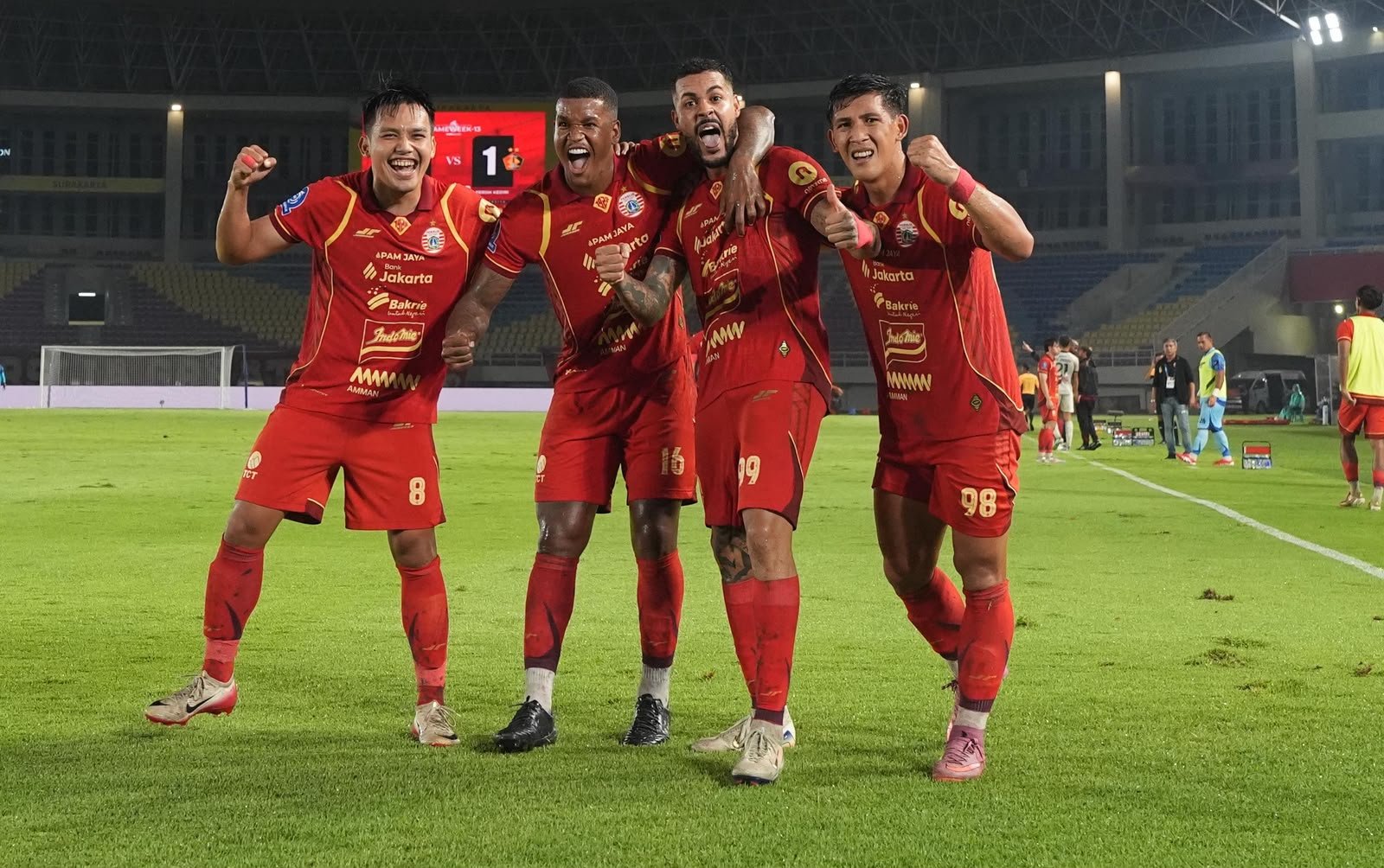 Persija Bungkam Persik 2-1, Persaingan Puncak Klasemen Makin Menarik