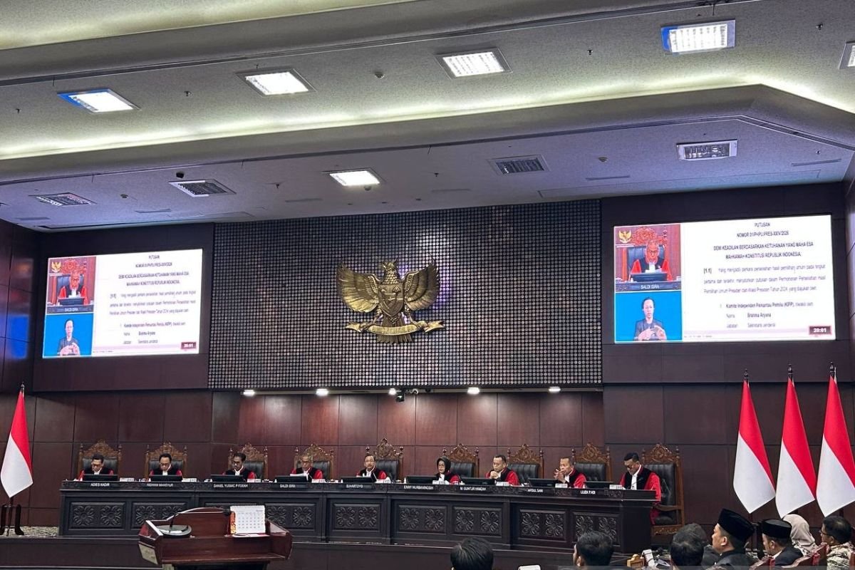 MK Nyatakan Gugatan Syarat Pendidikan Gibran Tidak Dapat Diterima