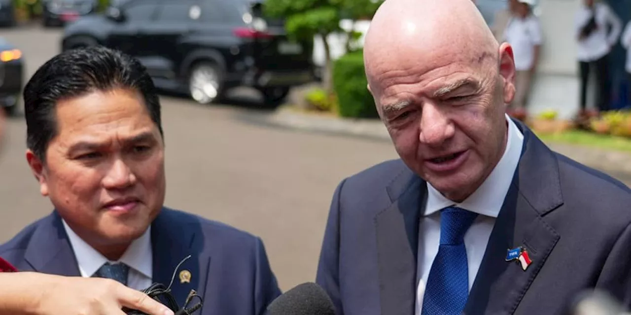 Prabowo Terima Gianni Infantino, FIFA Puji Penyelenggaraan ASEAN Cup di Indonesia