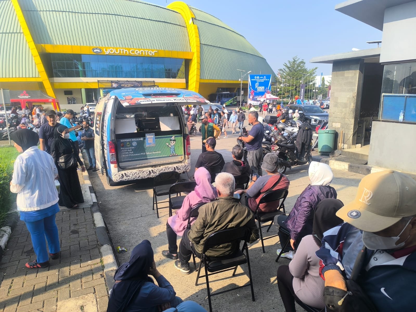 Dekatkan Pelayanan Kepada Masyarakat di Akhir Pekan, Jasa Raharja Bandung Dukung Samsat Keliling Soekarno Hatta Minggu Pagi