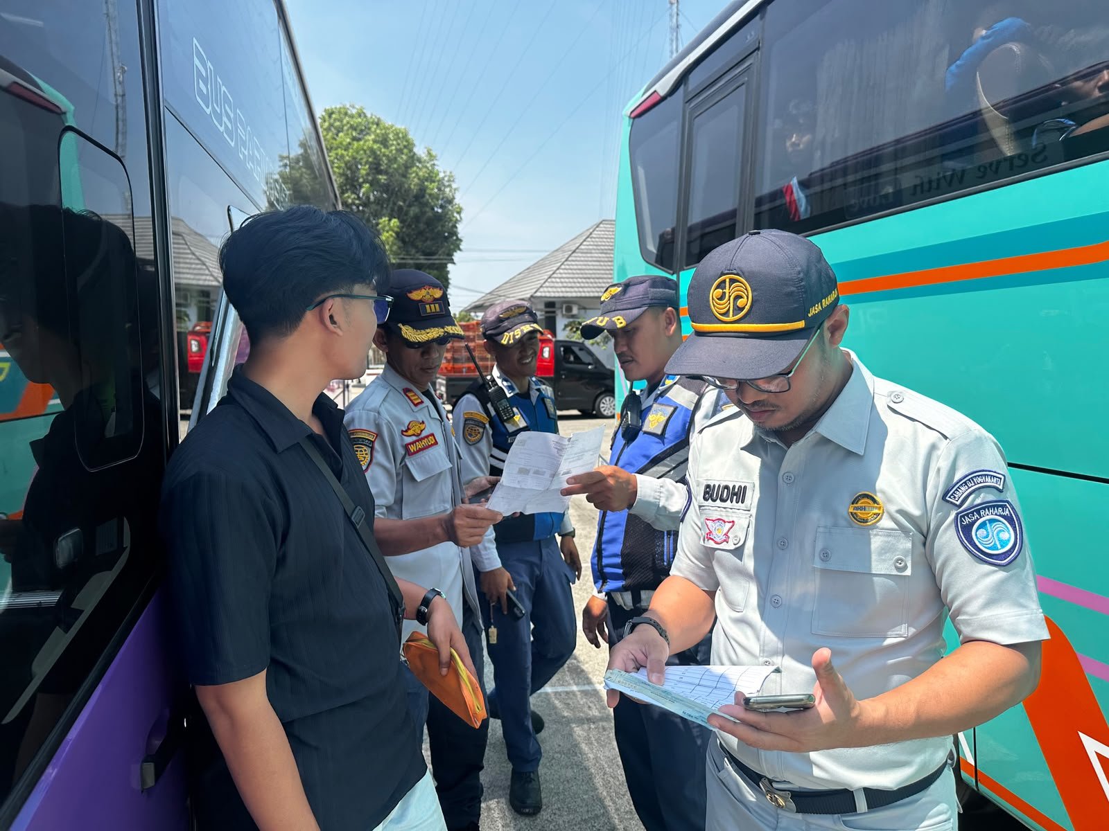 Jasa Raharja Bersama Tim Gabungan Dorong Kepatuhan Pajak Kendaraan melalui Operasi SIGAP di Gunungkidul