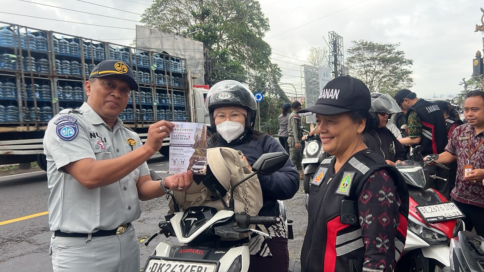 Ada Informasi Relaksasi Pajak di Balik Operasi Gabungan Tabanan, Masyarakat Diajak Lebih Tertib Administrasi
