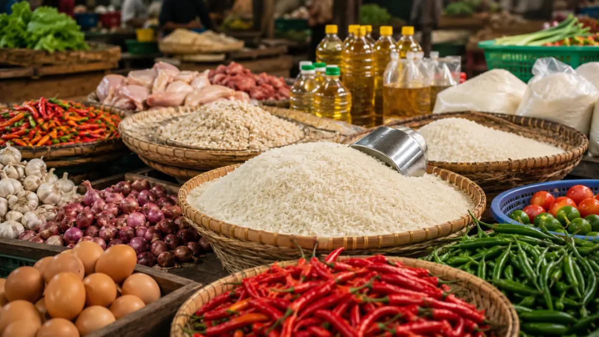 Harga Cabai Rawit Merah Tembus Rp103.250 per Kg, Telur Ayam Rp31.850